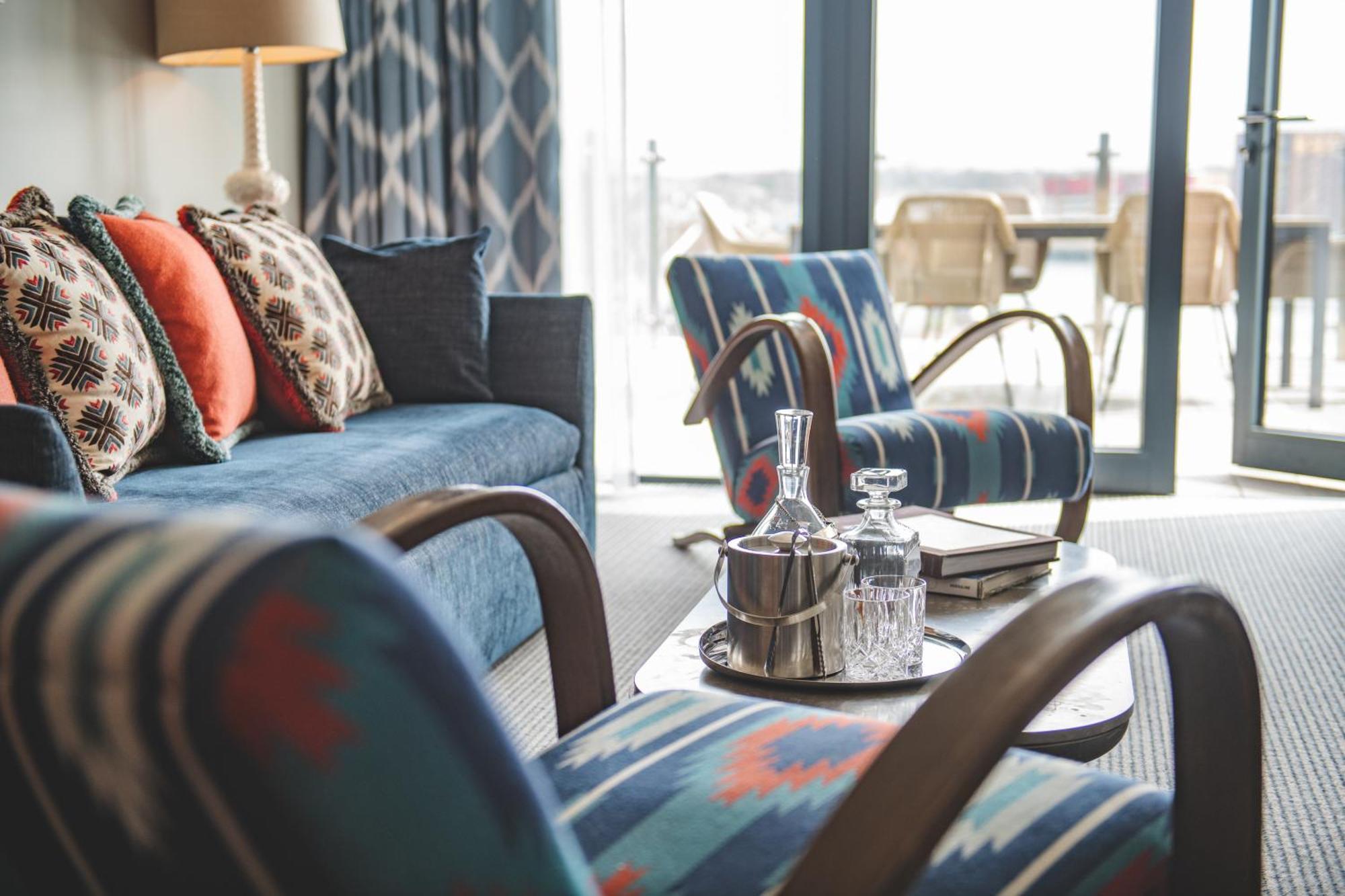 Harbour Hotel & Spa Southampton Pokoj fotografie A suite at the hotel