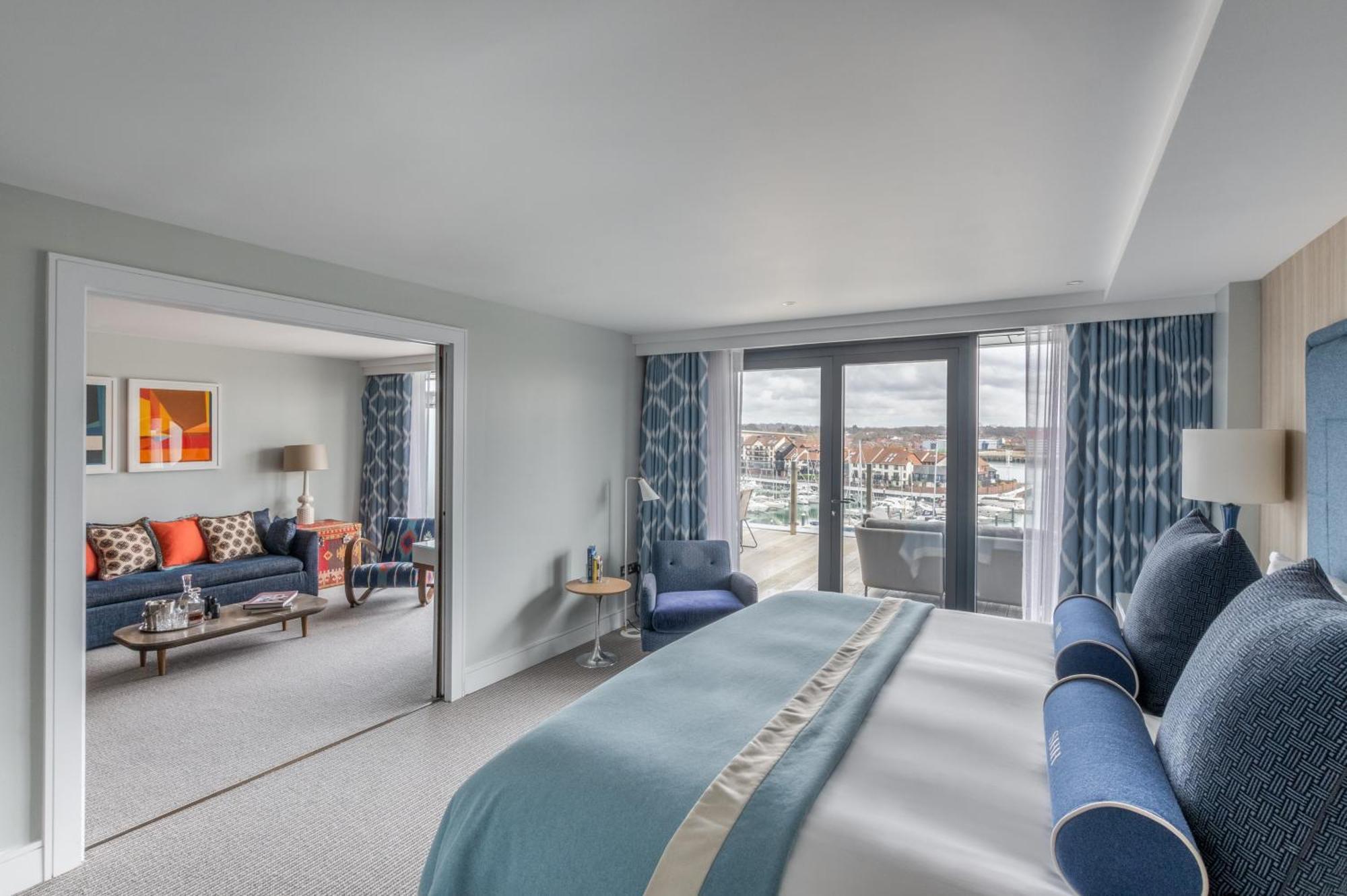 Harbour Hotel & Spa Southampton Pokoj fotografie A bedroom at the hotel