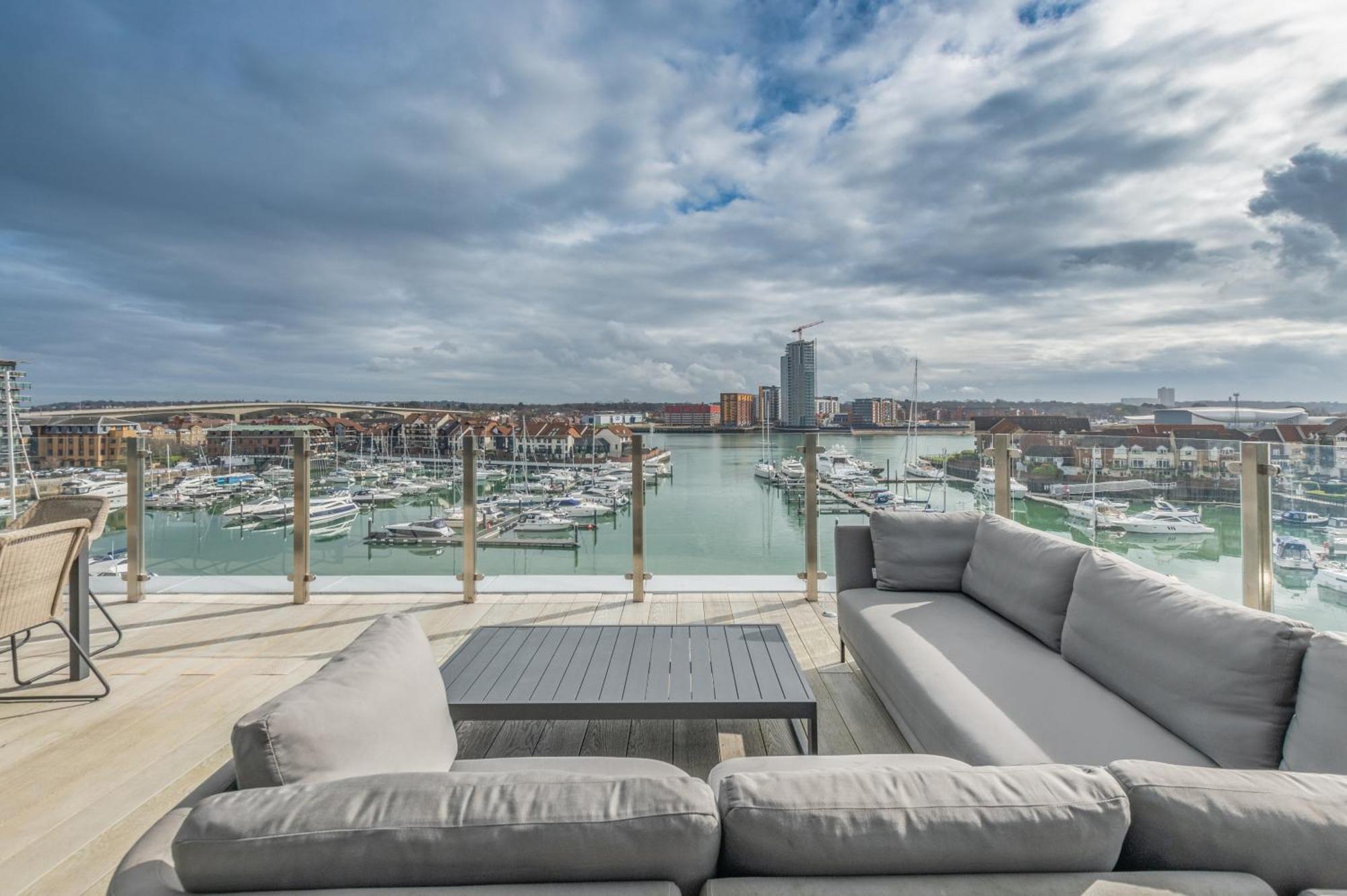 Harbour Hotel & Spa Southampton Pokoj fotografie View from the rooftop
