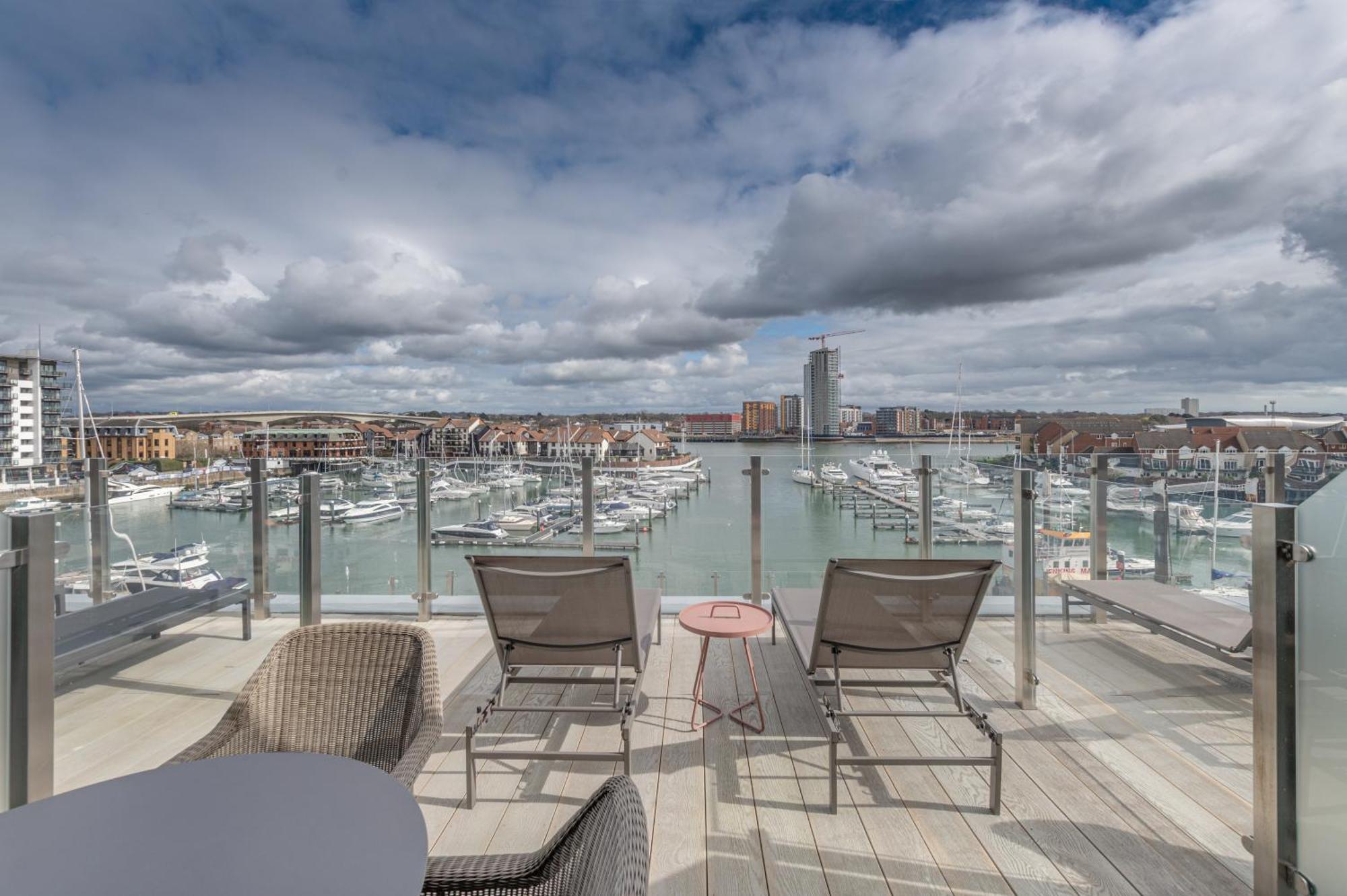 Harbour Hotel & Spa Southampton Pokoj fotografie View from the rooftop